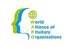 A logo of the world alliance of pituitary organizations.